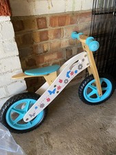 Wooden balance bike - balance,