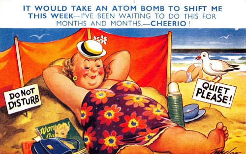 Bamforth seaside comic - bamforth,