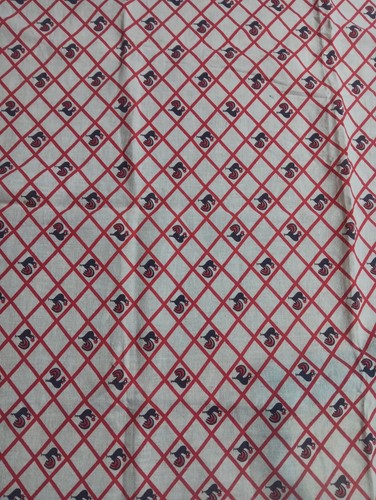 Feedsack fabric 38 red - x, 38"