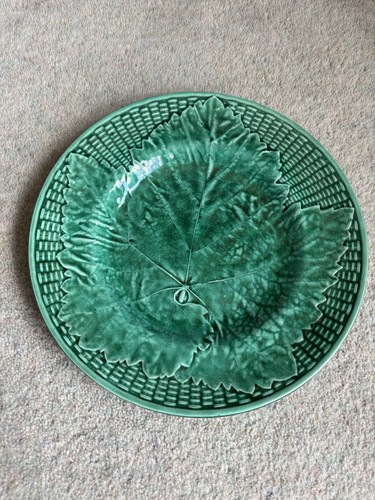 Vintage green majolica - vintage,