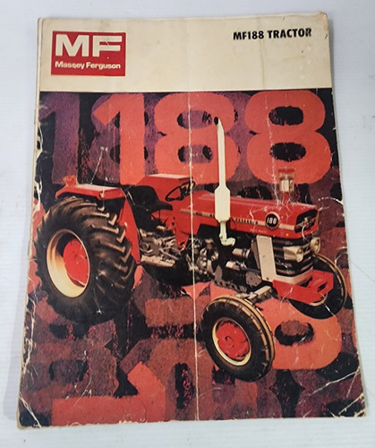Vintage massey ferguson 188 - massey,
