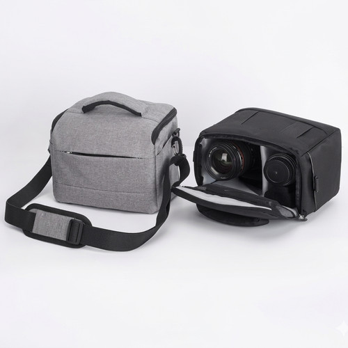 Black compact camera bag - compact,