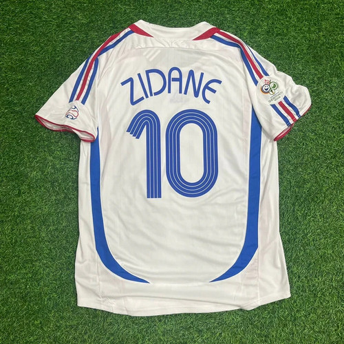 Zidane france away retro - zidane,