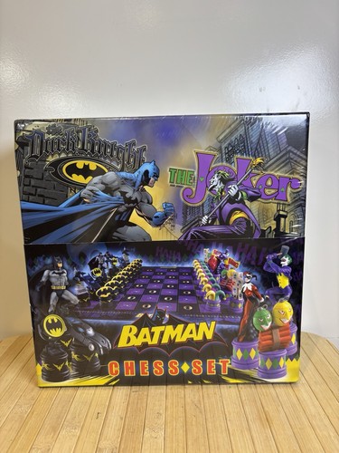 Batman chess set - batman, dark