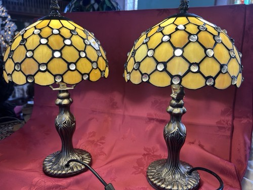 Tiffany style table - tiffany,
