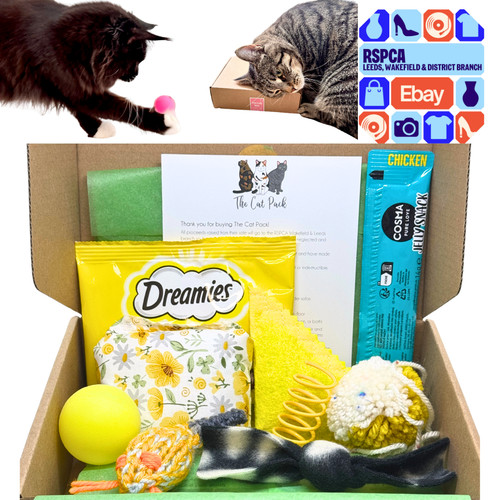 New handmade charity cat pack - cat,