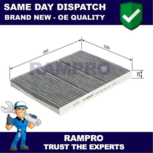 Rampro cabin filter fits - rampro,