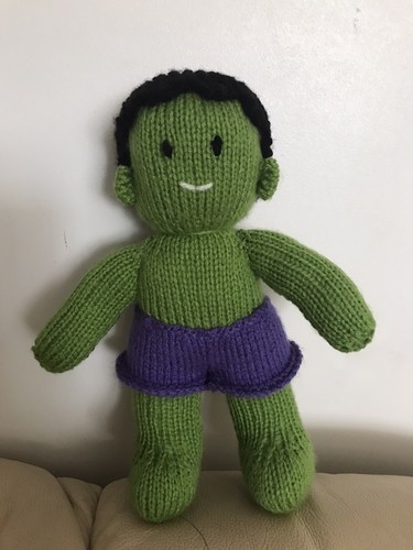 Handmade knitted hulk - handmade,