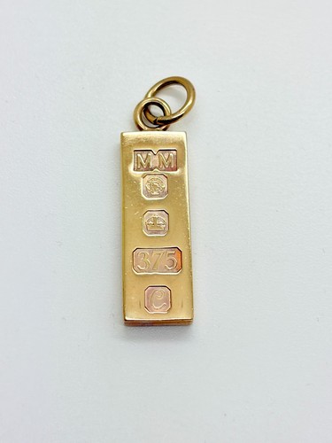 9ct yellow solid gold ingot - 9ct,