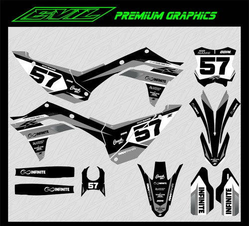 Kawasaki motocross graphics - kawasaki,