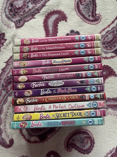 Barbie dvd x12 - dvd, no