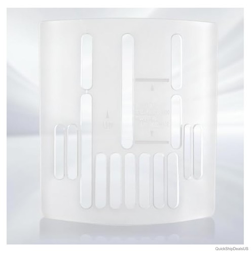 Spa waterfall grate - grate, clear