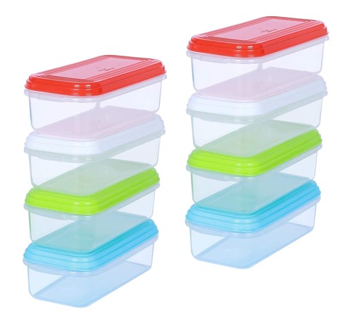 Pack small plastic food - 8,