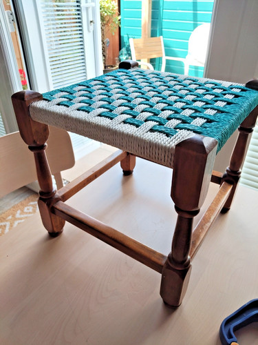 Mid century oak woven - oak,