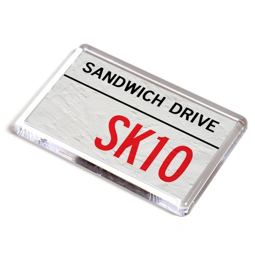 Fridge magnet sandwich drive - fridge,