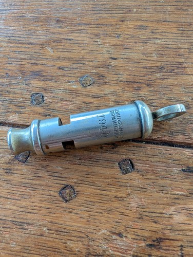 Antique 1940 whistle j - antique,
