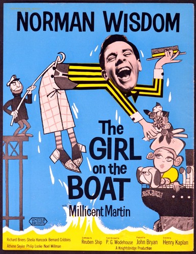 Girl the boat 1961 - girl,