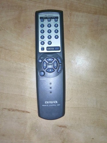 Aiwa zas17 remote control - aiwa,