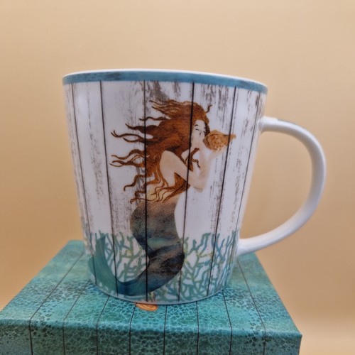 Mermaid mug new bone china - ,