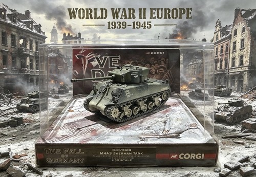 Corgi m4a3 sherman tank - m4a3,