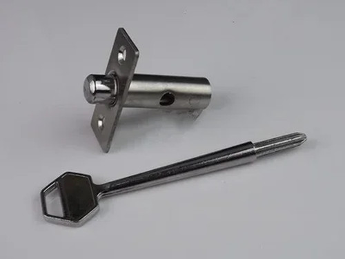 Stainless steel pipe lock - stainless,