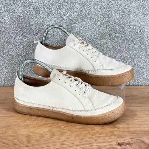 Clarks leather trainers - clarks, uk