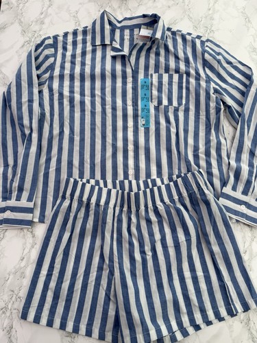 Primark blue white striped - primark,