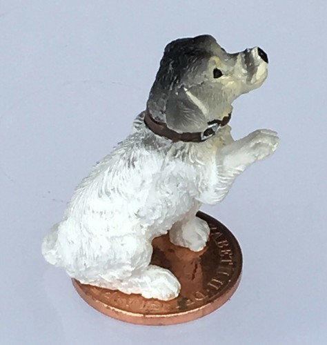 Dolls house jack russel dog - dolls,