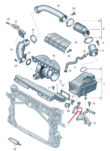 Audi rs3 engine water - rs3, drainage