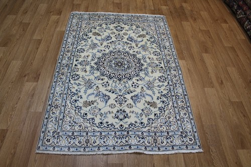 Fine handmade nain rug wool - nain,