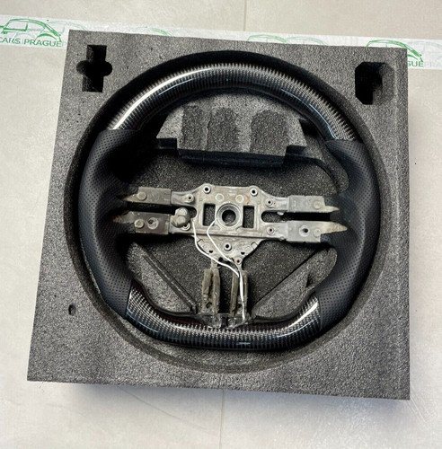 Carbon leather steering - carbon, wheel