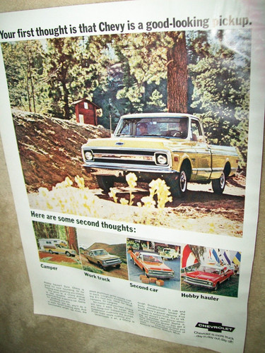 1969 chevy pickup mid size - 1969, mag