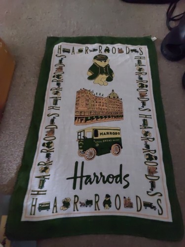 Harrods tea towel new - tea,