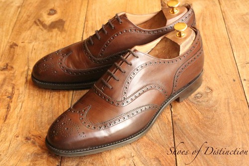 Church brown leather - leather, oxford