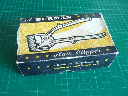 Vintage burman sons barbers - burman, &