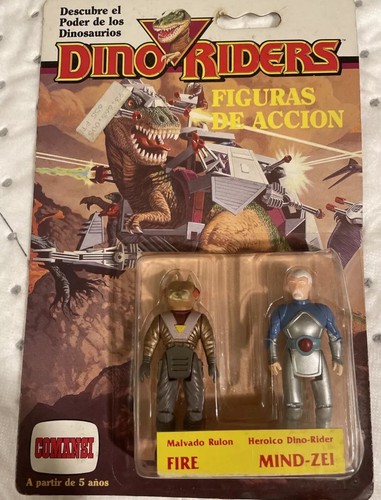 Vintage 1987 tyco dino - dino, riders