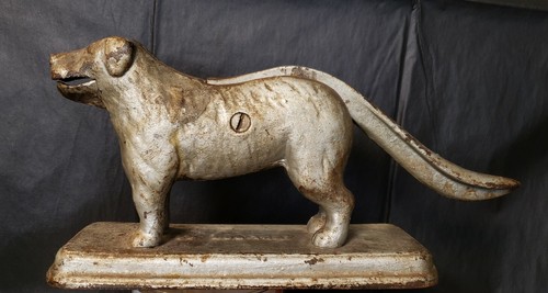 Antique cast iron - antique, dog
