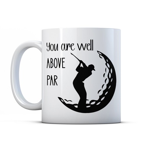 You are well above par - are, golf