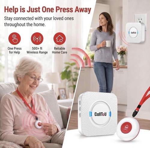 Wireless caregiver pager call - caregiver,
