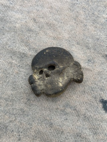 Metal detector find skull - find,