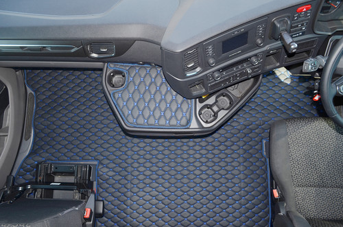 Eco leather floor mat - mat, fit