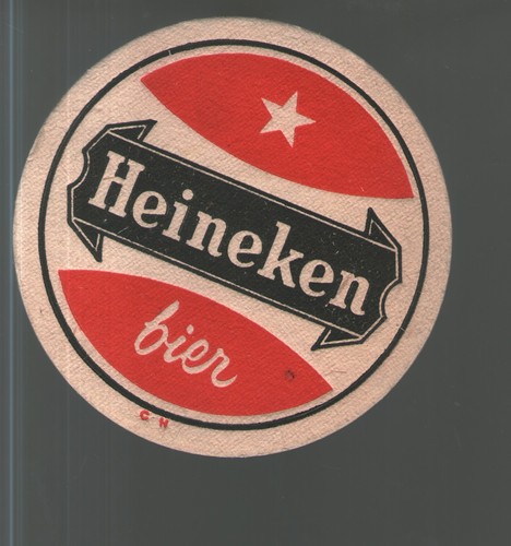 Heineken bier beer mat - beer,
