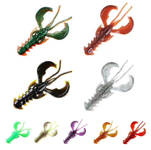 10pcs soft fishing - 10pcs,