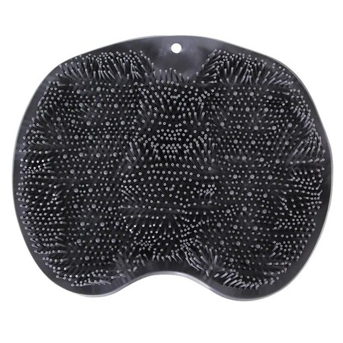 Shower foot scrubber mat back - scrubber,
