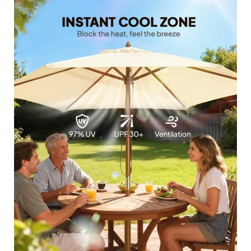 Garden parasol patio table - garden,