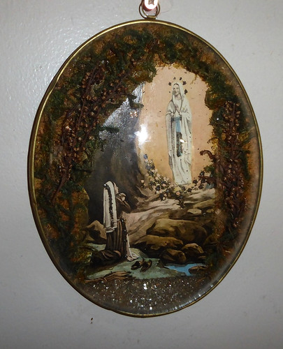 French vintage wall hanging
