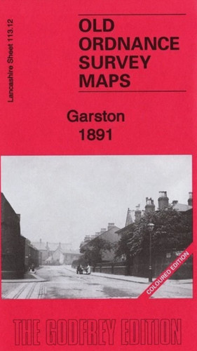 Map garston 1891 coloured - of, (coloured
