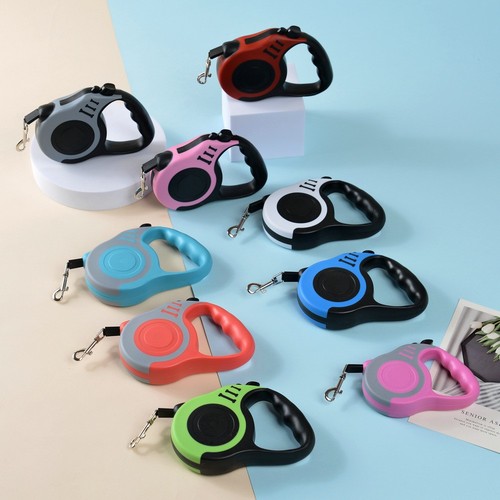 Retractable dog lead extending - dog,