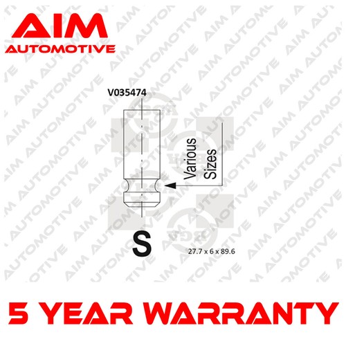 Inlet intake valve aim - inlet,