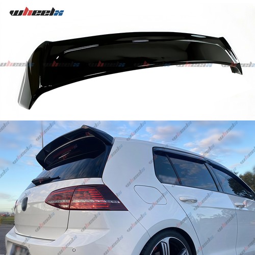 Rear roof spoiler lip - rear, for